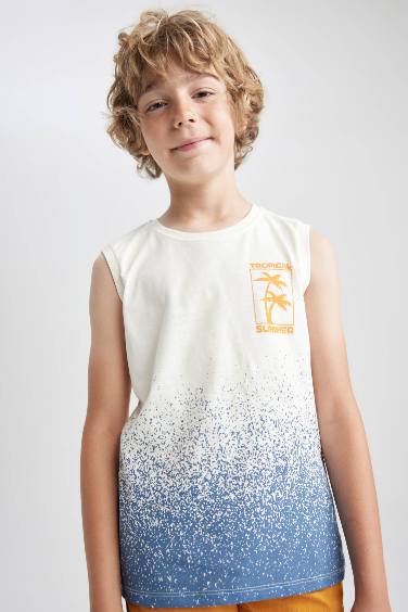 Boy Crew Neck Singlet