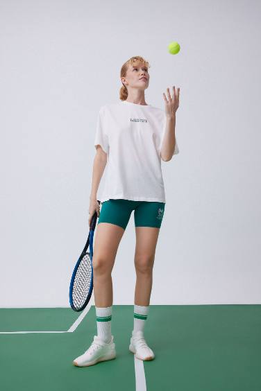 ليجن بايكر قصير قطن من DeFactoFit