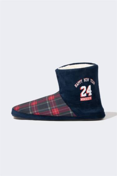 Man Flat Sole Home Boots