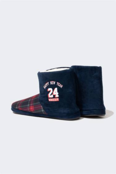 Man Flat Sole Home Boots