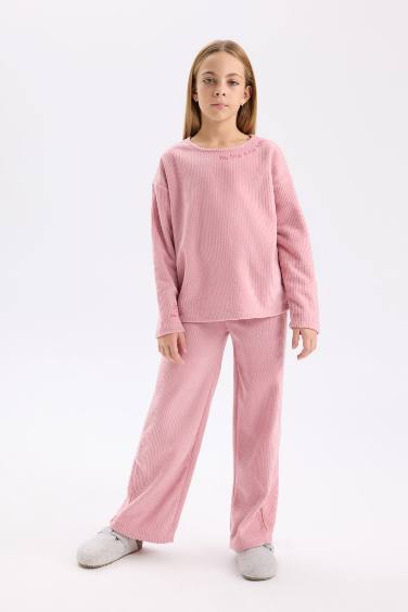 2 piece Regular Fit Knitted Pyjamas