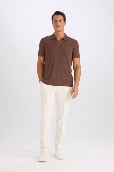 Yazlık Kumaş Jogger Pantolon Beli Bağcıklı Lastikli Düz Paça Cepli Her Yöne Esneyen