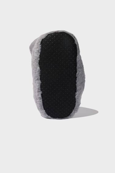 Kız Çocuk Kedi Temalı Düz Taban Panduf