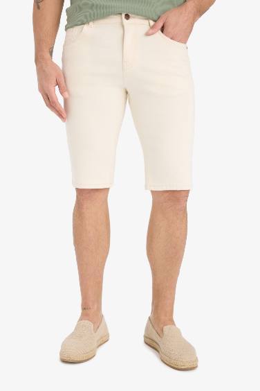 Slim Fit Jean Jean Bermuda
