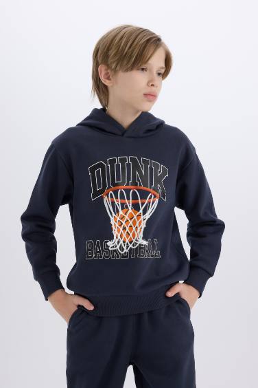 سيت ولادي سويت شيرت وبنطلون بجامة رياضي - قطعتين