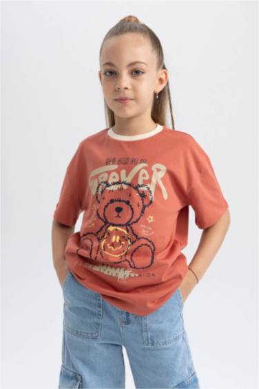 Футболка оверсайз для девочек