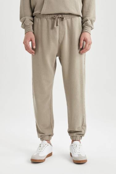 بنطلون سويت بانتس قصة عادية بأستك من تحت وجيب