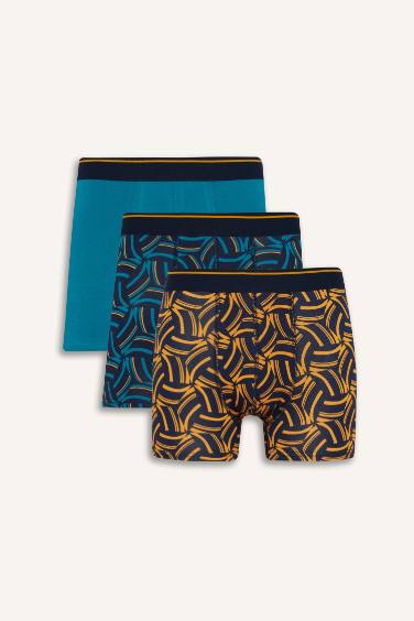 Regular Fit Printed 3 Piece Boxers