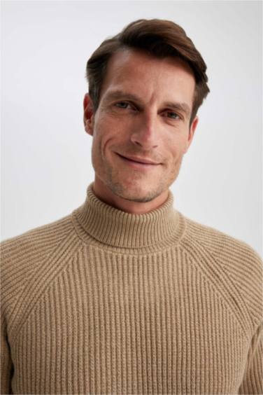 Pull à Coupe Standard et Col roulé