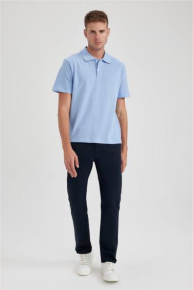 تيشيرت بولو قطن قصة عادية