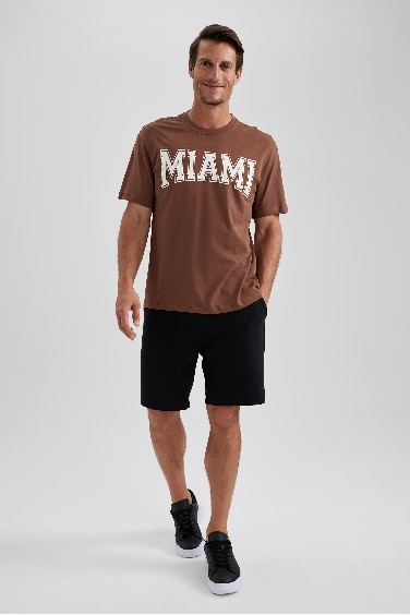 Regular Fit Crew Neck Short Sleeve T-Shirt