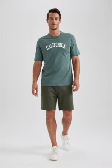 Regular Fit Crew Neck Short Sleeve T-Shirt