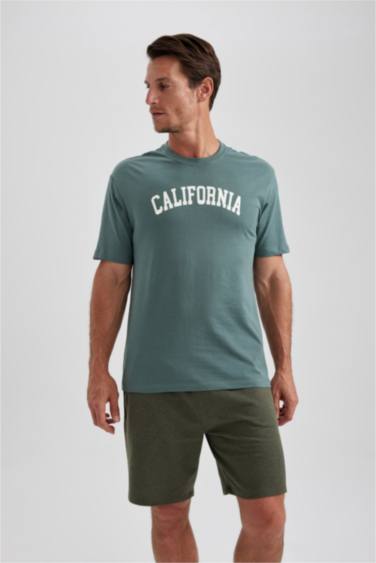 Regular Fit Crew Neck Short Sleeve T-Shirt