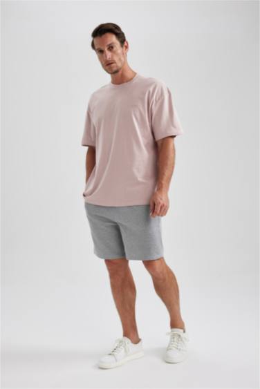 Oversize Fit Crew Neck Short Sleeve T-Shirt