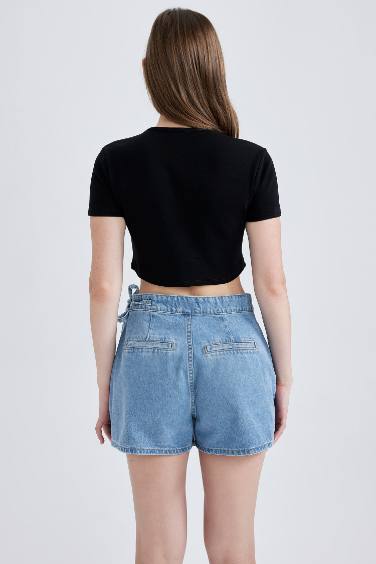 Slim Fit Cotton Short Sleeve T-Shirt