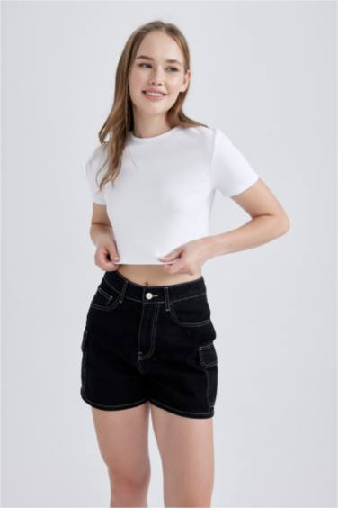 Slim Fit Cotton Short Sleeve T-Shirt