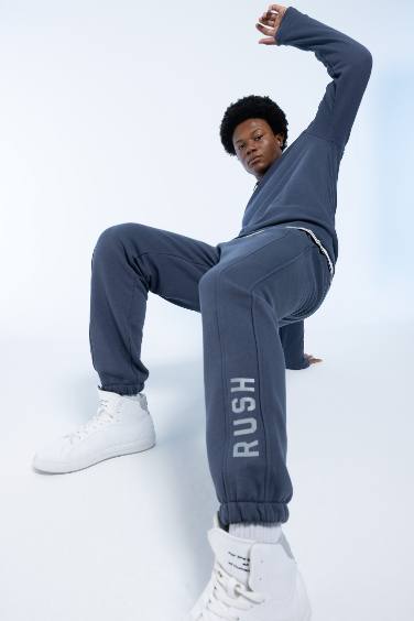 DeFactoFit Standard Fit Double Pocket Elastic Leg Jogger Sweatpants