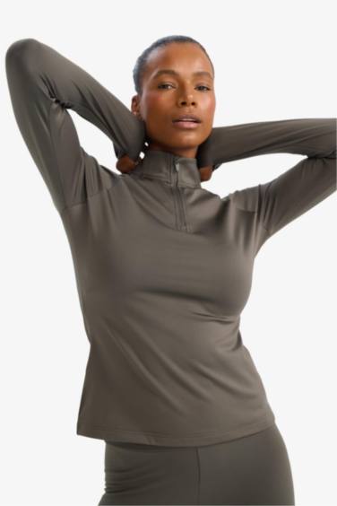 T-shirt de sport à col montant Coupe standard