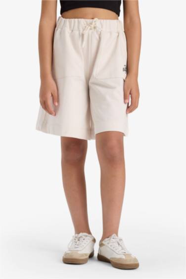 Girl Sweatshirt Fabric Shorts