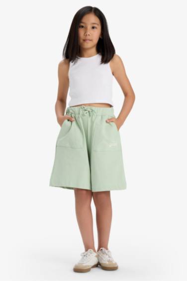 شورت بناتي قماش خفيف