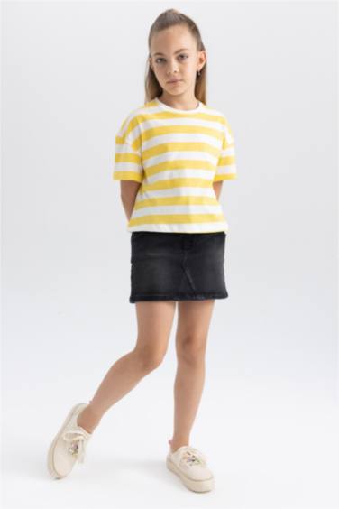 Crop Short Sleeve T-Shirt