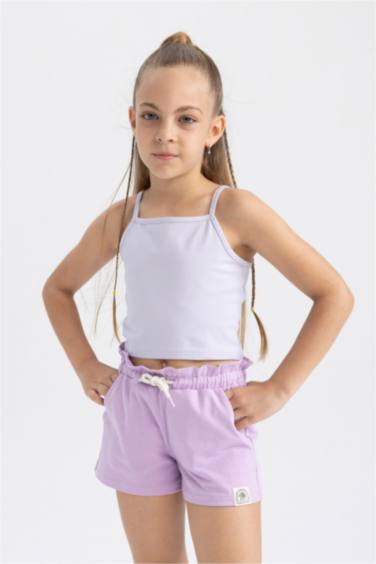 شورت بناتي قطن بيبرباج