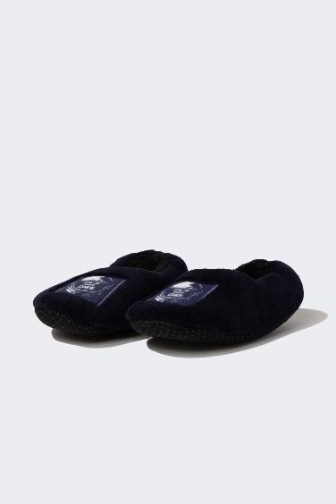 Boy Flat Sole Single Striped House Slippers