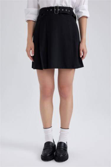 Coool бүрме қысқа ұзындық Тоқылған юбка