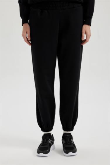 DeFactoFit Oversize Fit Jogger Skuba Diving Fabric Sweatpants