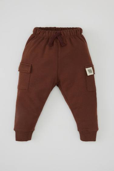 Baby Boy Label Printed Sweatpants