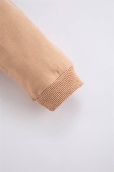 طقم ولادي سويت شيرت وسويت بانتس قصة عادية - قطعتين