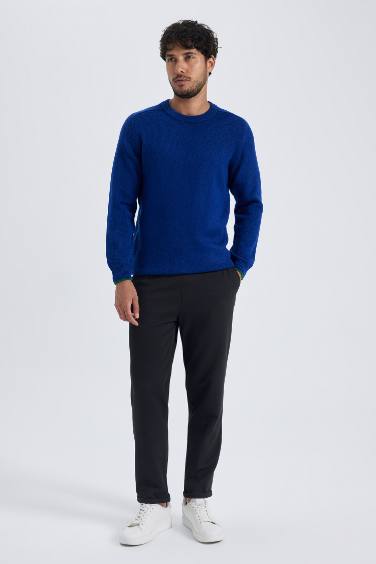 Standard Fit Crew Neck Knitwear Pullover