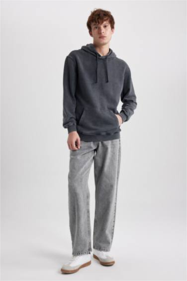 Світшот стандартного крою з капюшоном для чоловіків