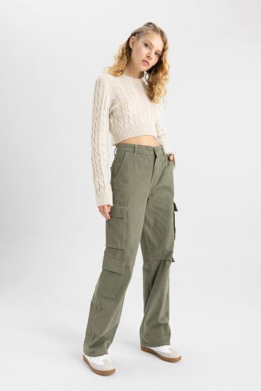 Gabardine Trousers