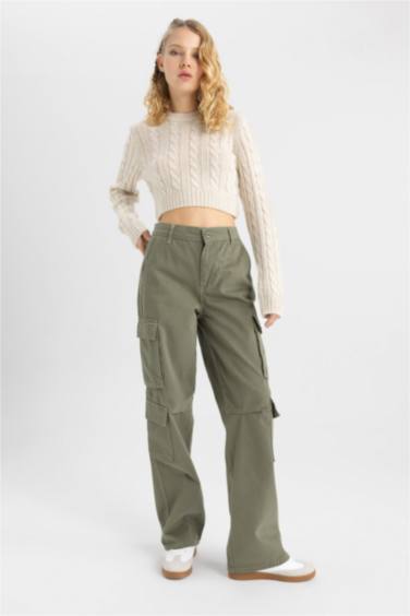 Gabardine Trousers