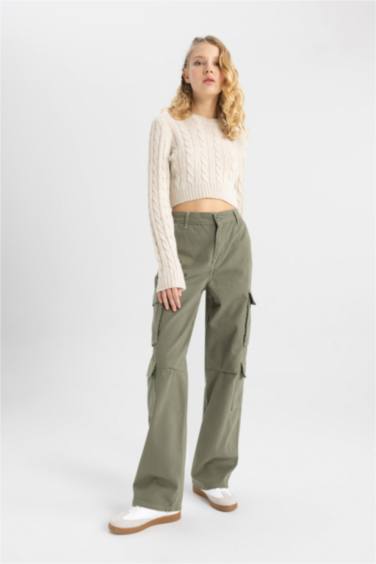 Gabardine Trousers