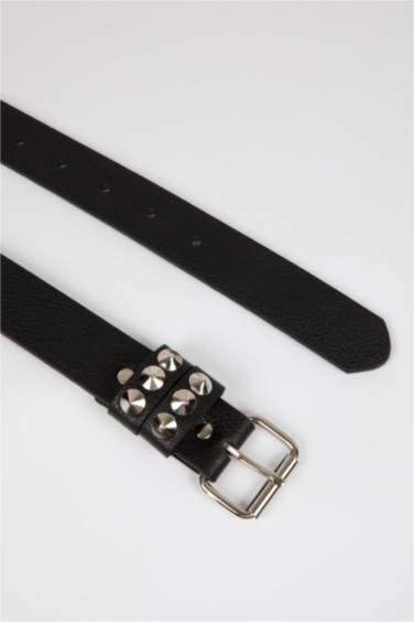 Kadın Suni Deri Klasik Kemer