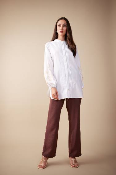 Брюки свободного кроя