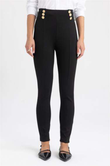 Леггинсы с высокой талией