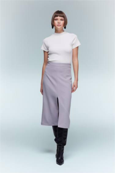 Pull Coupe Régulière Demi-Col De Tortue