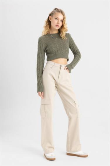 Regular Fit Crew Neck Pullover