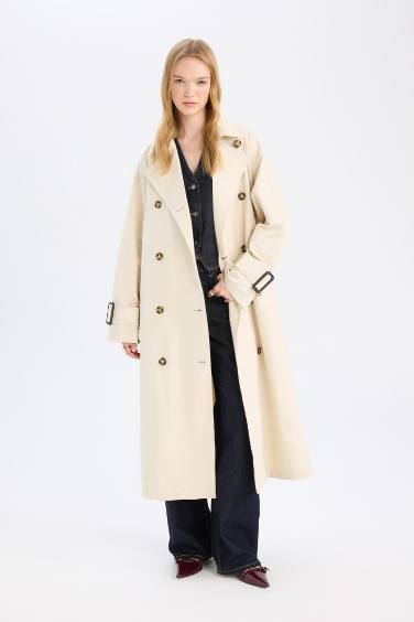 Waterproof Regular Fit Trench Coat