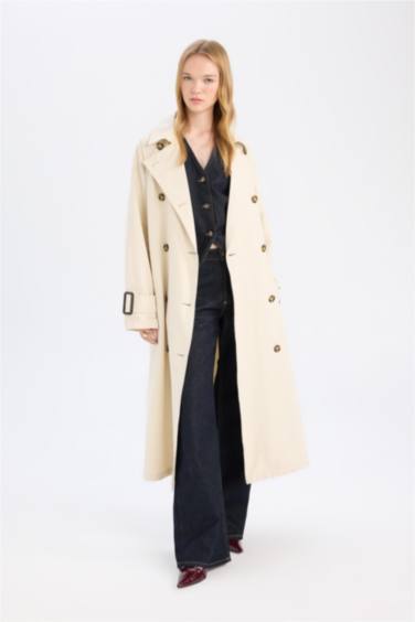 Waterproof Regular Fit Trench Coat