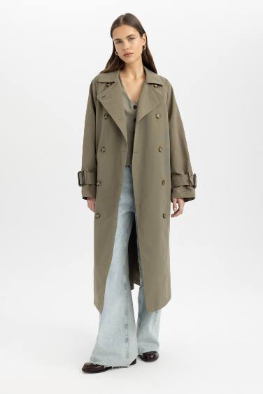 Waterproof Regular Fit Trench Coat