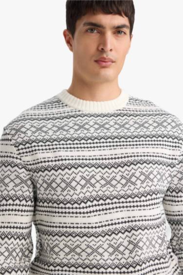 Relax Fit Crew Neck Knitwear Pullover