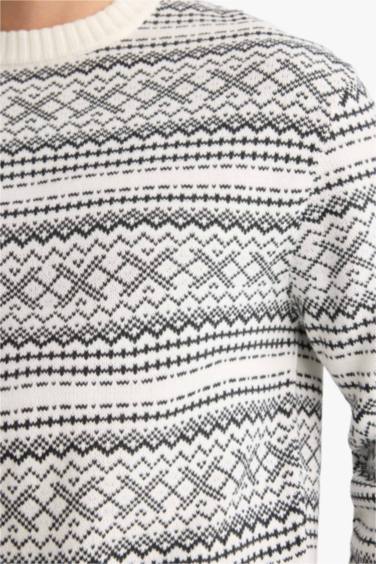 Relax Fit Crew Neck Knitwear Pullover