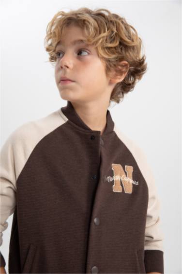 Regular Fit Crew Neck Cardigan