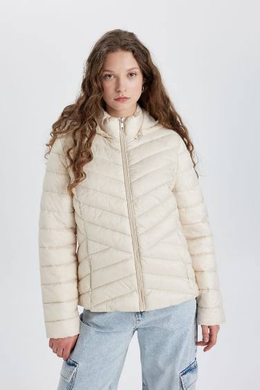 Manteau Gonflable à Capuche Imperméable