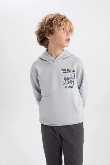 Boy Regular Fit Thick Sweatshirt