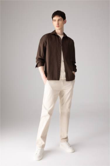 بنطلون سادة جبردين قصة عادية عادي بجيب